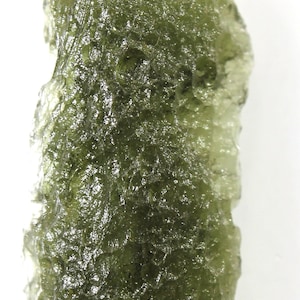 Natural Czech moldavite from locality CHLUM - year 2023, 2.53 grams, 26x12x6 mm, yellowish green color (code: 44/47)