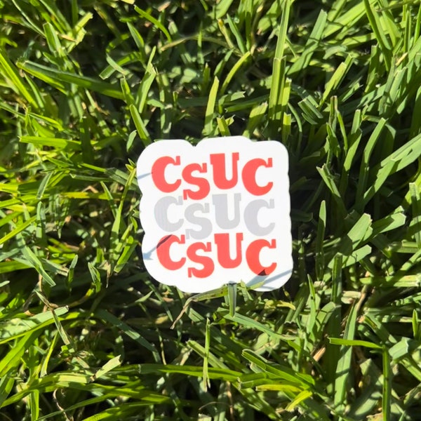 CSU Chico Sticker CSUC Chico State Sticker Chico