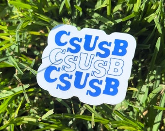 CSU San Bernardino Sticker CSUSB Sticker Cal State San Bernardino Sticker