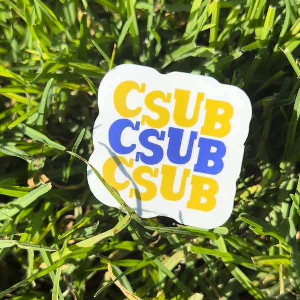 CSU Bakersfield Sticker CSUB CSU sticker Cal State Bakersfield Sticker