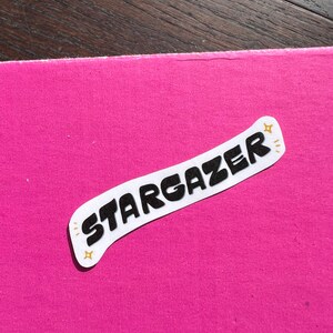 Stargazer Sticker Astronomy Sticker Space Sticker Astro Sticker Stargazing