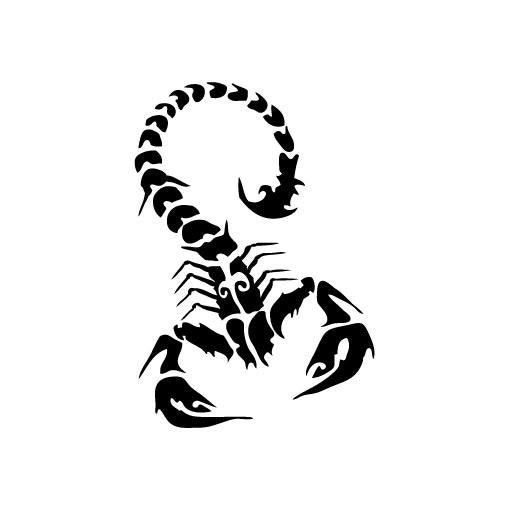 Scorpion Sting - Vinyl Decal Sticker for Wall, Car, Bike, iPhone, iPad, Macbook, Laptop, Helmet