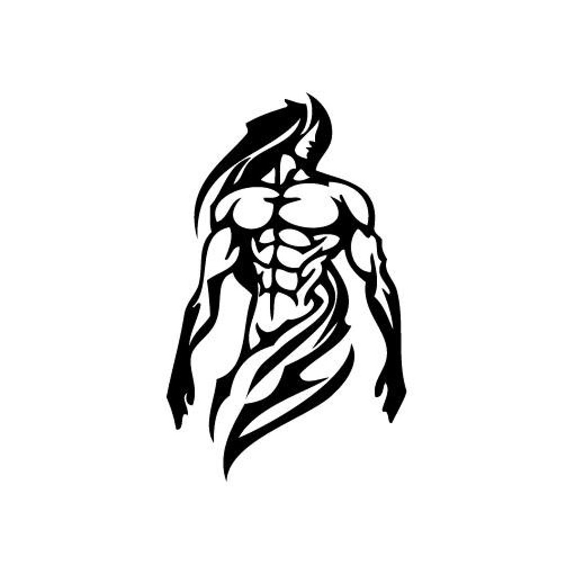 Guy Handsome Vinyl Decal Sticker for Wall Car Bike Etsy