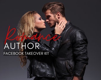 Romance Author Facebook Takeover Kit (Editable Template)