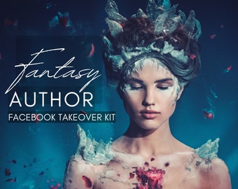 Fantasy Author Facebook Takeover Kit (Editable Template)