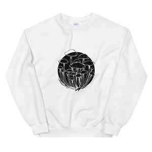 Women's Organic - Sweatshirt | Sustainable Sweatshirt | Mushroom Sweatshirt | Japanese mushroom Sweatshirt