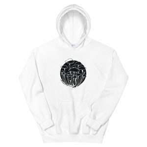 Women's Organic - Hoodie | Sustainable Hoodie | Mushroom Hoodie | Japanese mushroom Hoodie