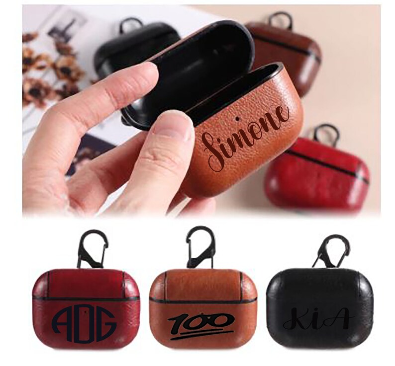 Custom Airpod Pro Case-airpod Pro Leather Case Custom Airpod - Etsy