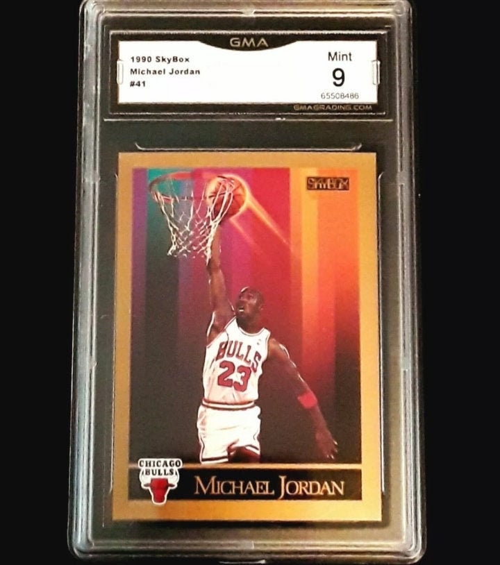 1990 skybox 41 michael jordan