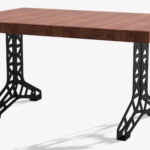 Industrial Steel Table Legs DXF CNC Files