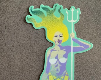 Large Mermaid Sticker
