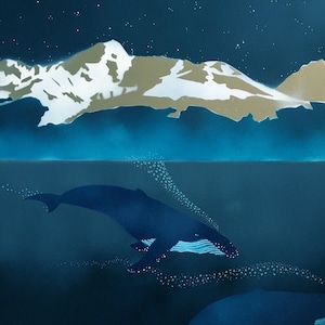 Two Humpbacks in Resurrection Bay