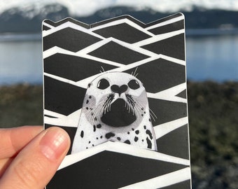 Harbor Seal Sticker