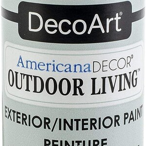 DecoArt Outdoor Living 2oz Frosted Glass