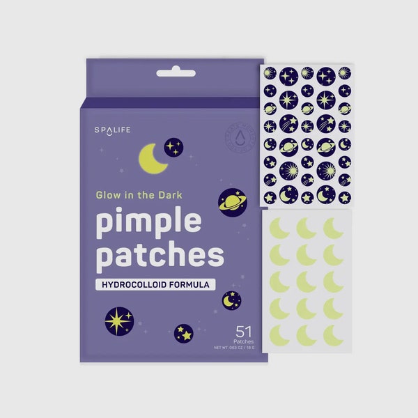 SpaLife Glow In The Dark Pimple Patches Hydrocolloid Formula