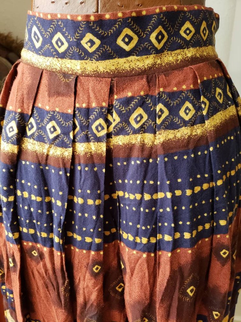 S--Pleated Vintage Earthy Shirt