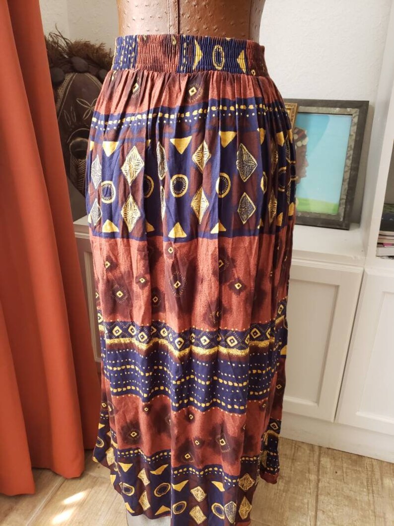 S--Pleated Vintage Earthy Shirt