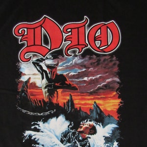 Free Same Day Shipping Brand New Ronnie James DIO Holy Diver Shirt - Main Image