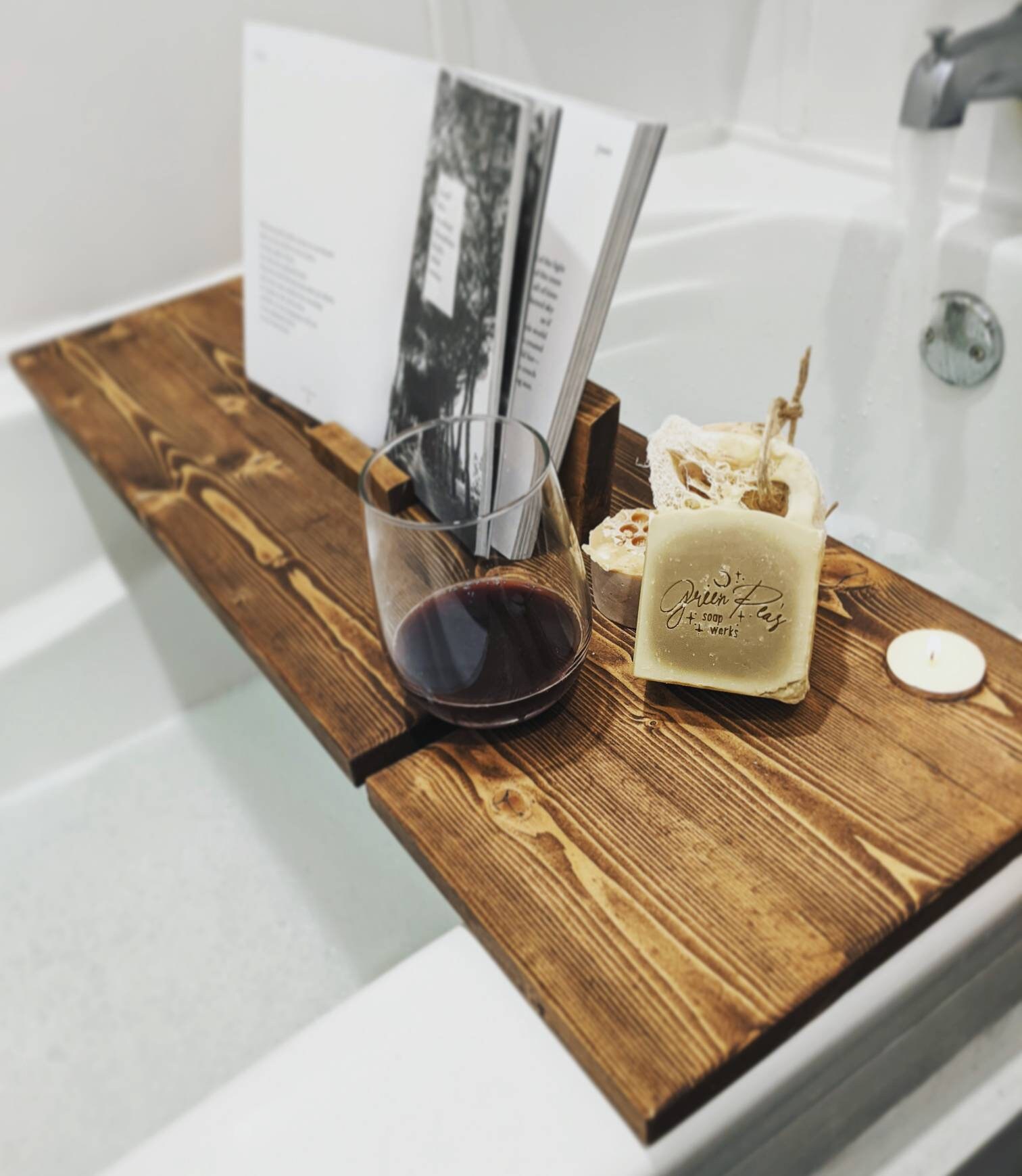 Bath Tray Etsy