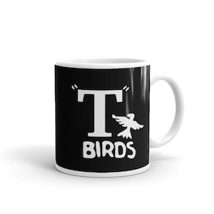 Grease Thunderbirds 50s Rydell High Coffee Mug Musical Theater Gift Idea