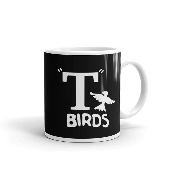 Grease Thunderbirds 50s Rydell High Coffee Mug Musical Theater Gift Idea