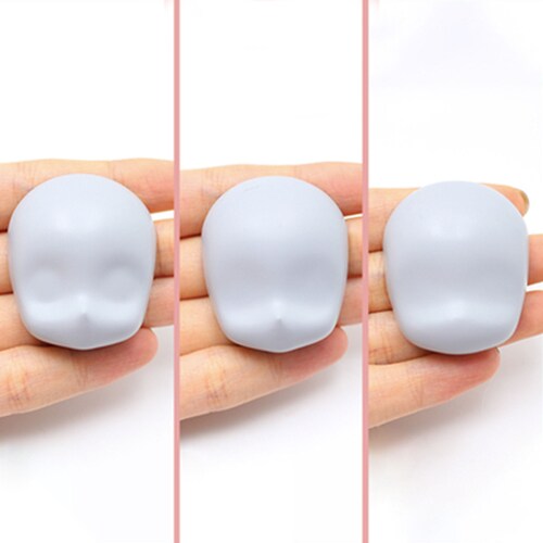 Silicone Face Mold Ultralight Clay Face Mold Fondant Mold Etsy