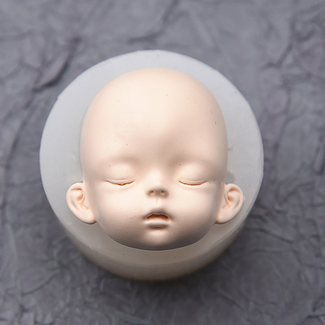 Cute Face Mold, DIY Doll Face Mold,human Face Mold, Resin Face Molds