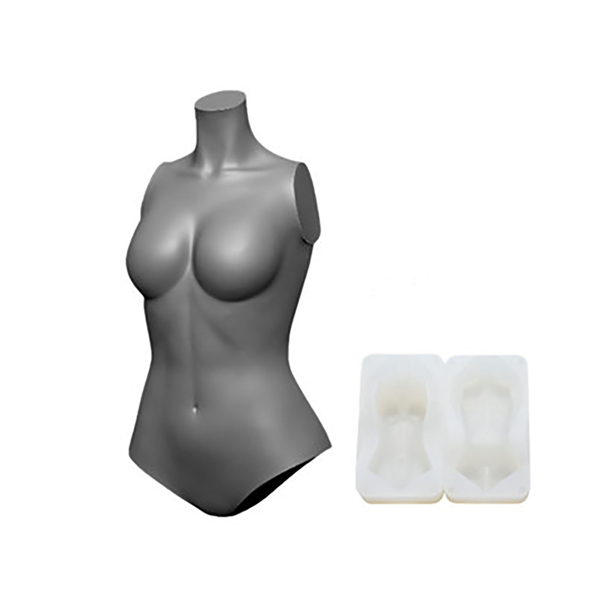 💚 Silicone mold Woman bodies Skull 3D 75mm 💚