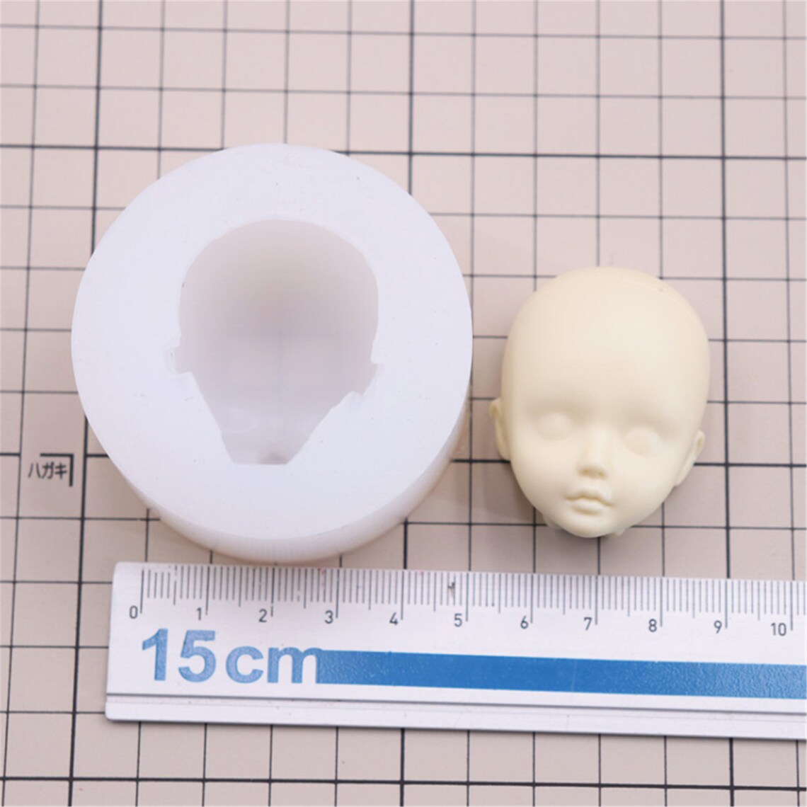 Ultralight Clay Face Mold BJD Silicone Face Mold Stone Etsy
