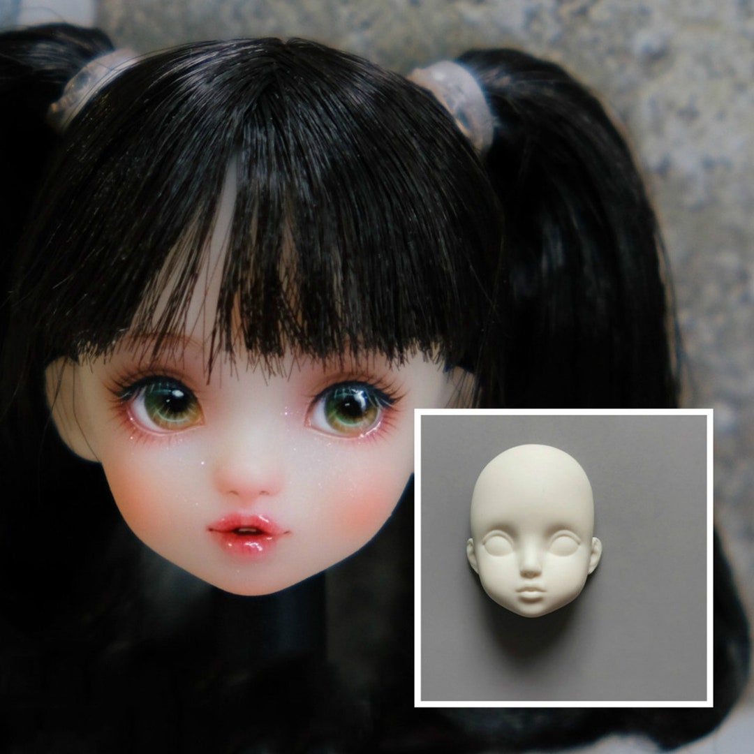 Human Face Mold Cute Face Mold DIY Doll Face Mold Face Etsy