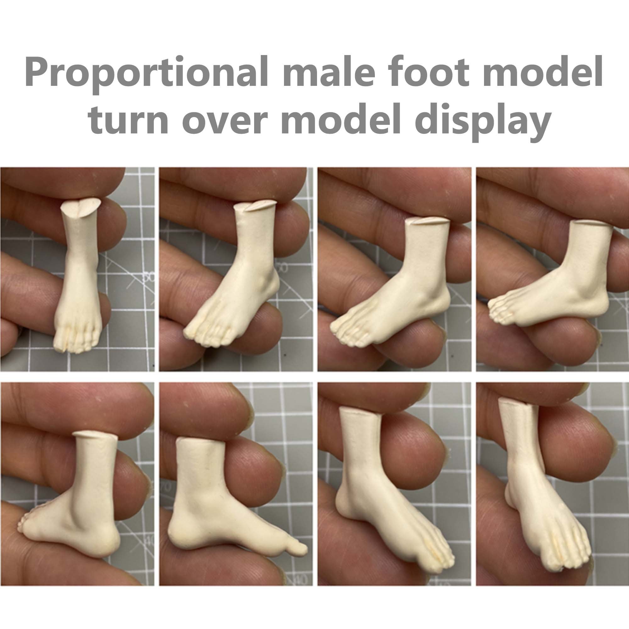 MSFOOT900 African male silicone feet