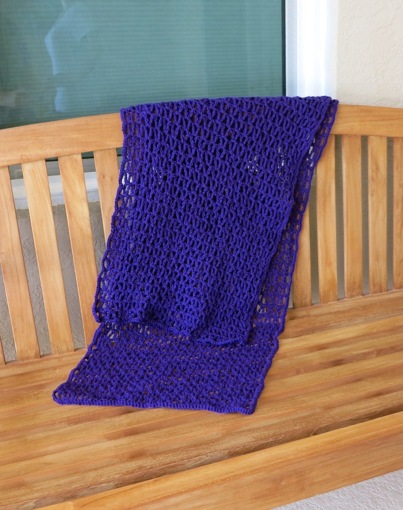 shawl purple