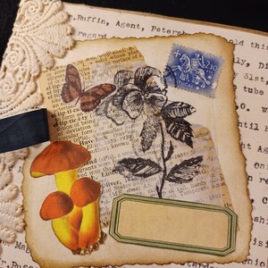 Small Handmade Junk Journal, Vintage