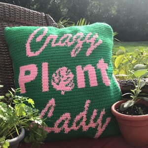 Crazy Plant Lady Dekokissen