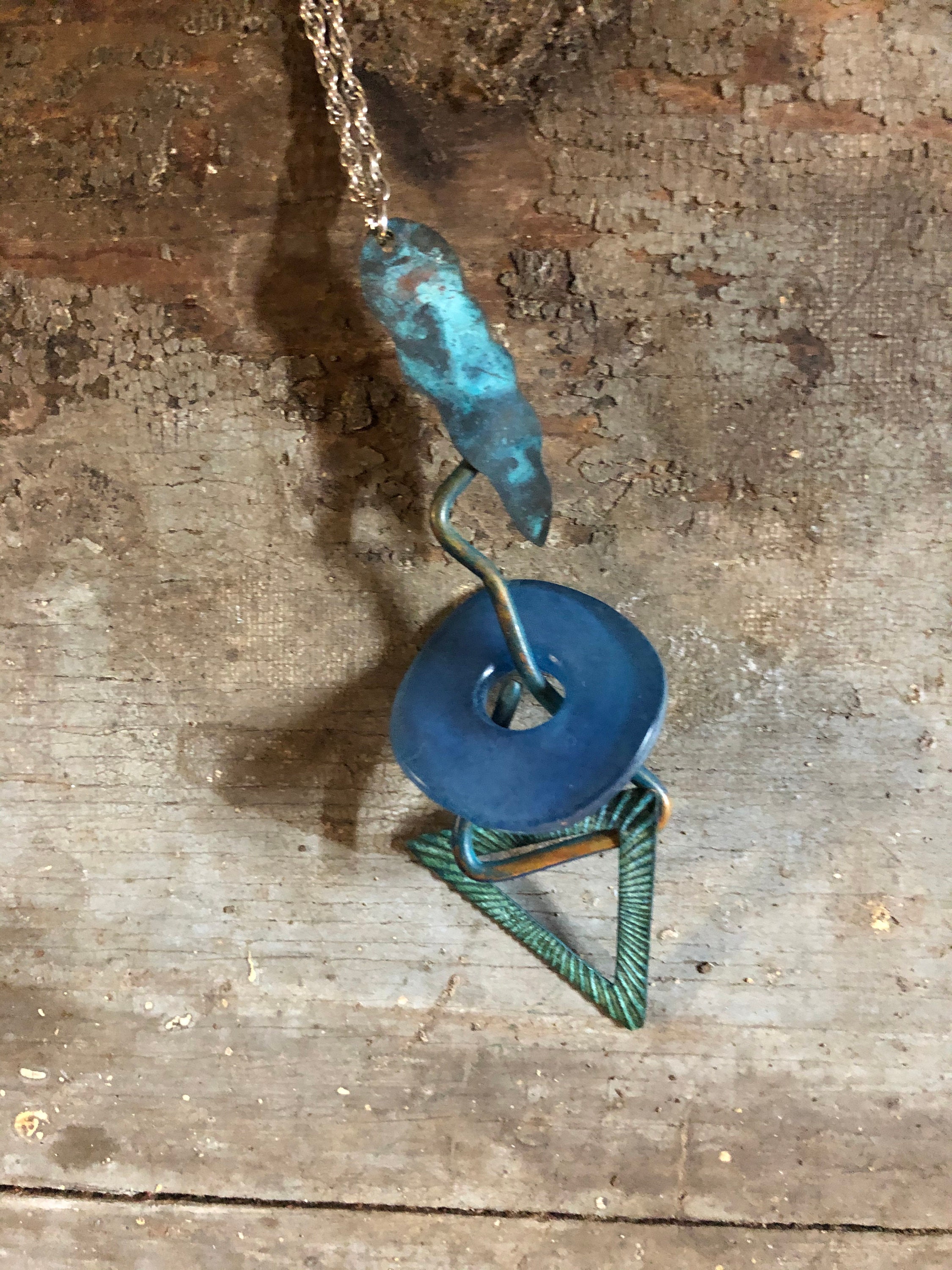 Fun and funky pendant necklace Etsy