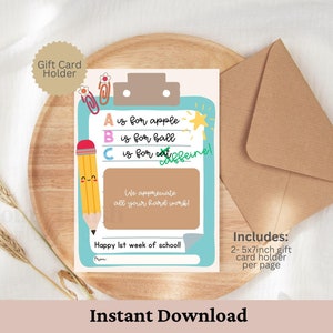 Cadeau pour la rentrée des classes pour les enseignants · Cadeau pour la rentrée des classes pour les enseignants · Carte-cadeau pour un café pour les enseignants · Étiquette cadeau imprimable · Carburant pour les enseignants