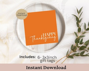 Dankbaar cadeaulabel, Thanksgiving-cadeaulabel leraar, PTA-cadeaulabel leraar, herfstbladeren bedanklabel, voor jou leraar personeel Thanksgiving-cadeau