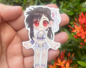 Tifa Lockhart Final Fantasy VII Vinyl Sticker