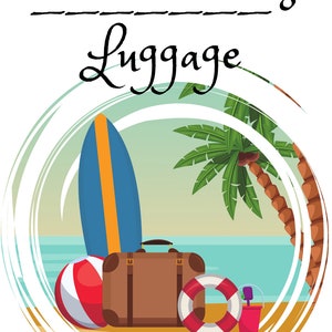 Luggage Tag Template