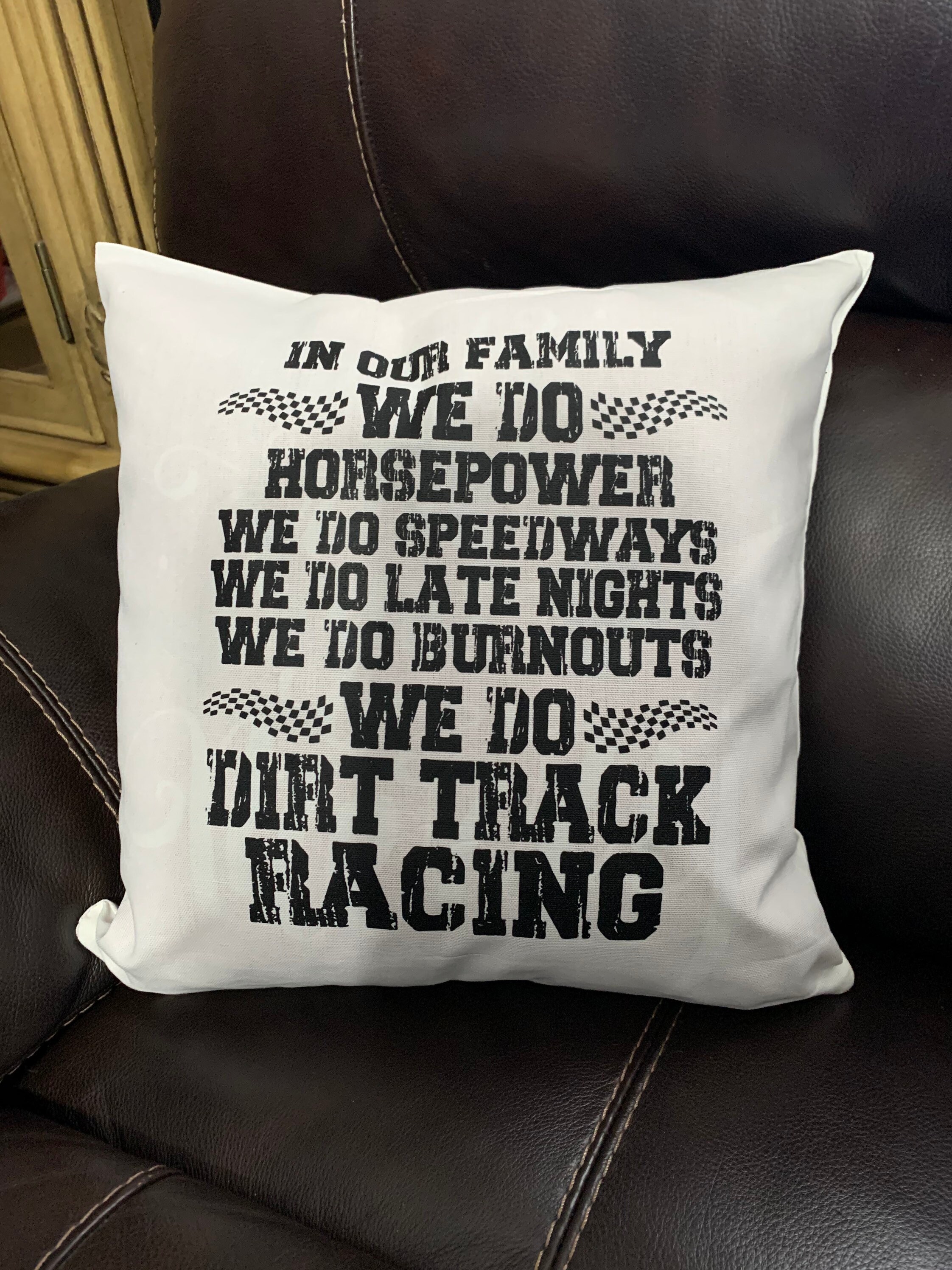 Racing pillows Etsy
