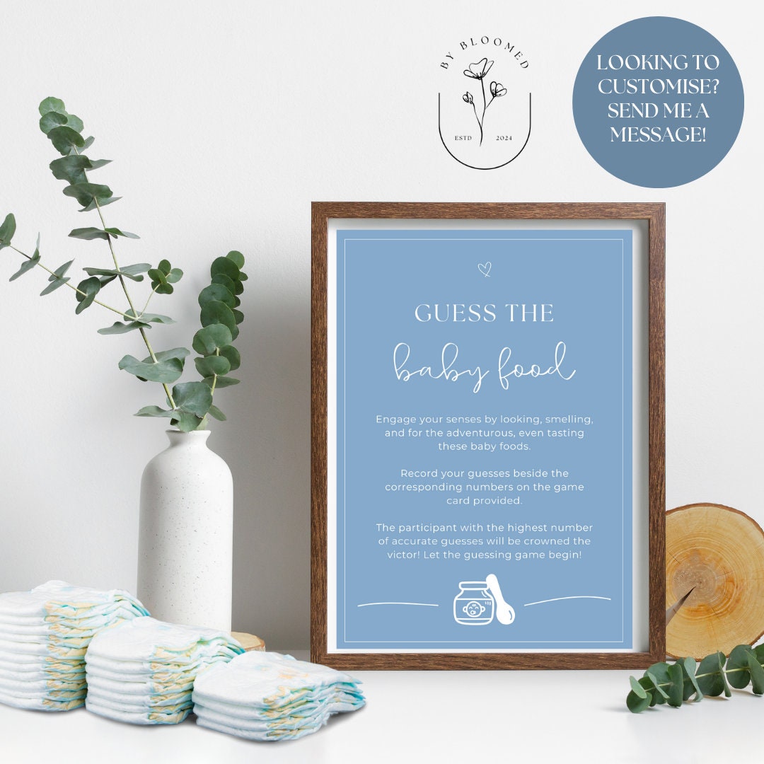 Baby Shower Games Bundle Mega Blue Baby Shower Games Fun Printable Baby