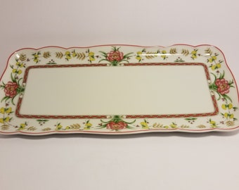 Vtg German Hutschenreuther Hors de' oeuvres  serving tray