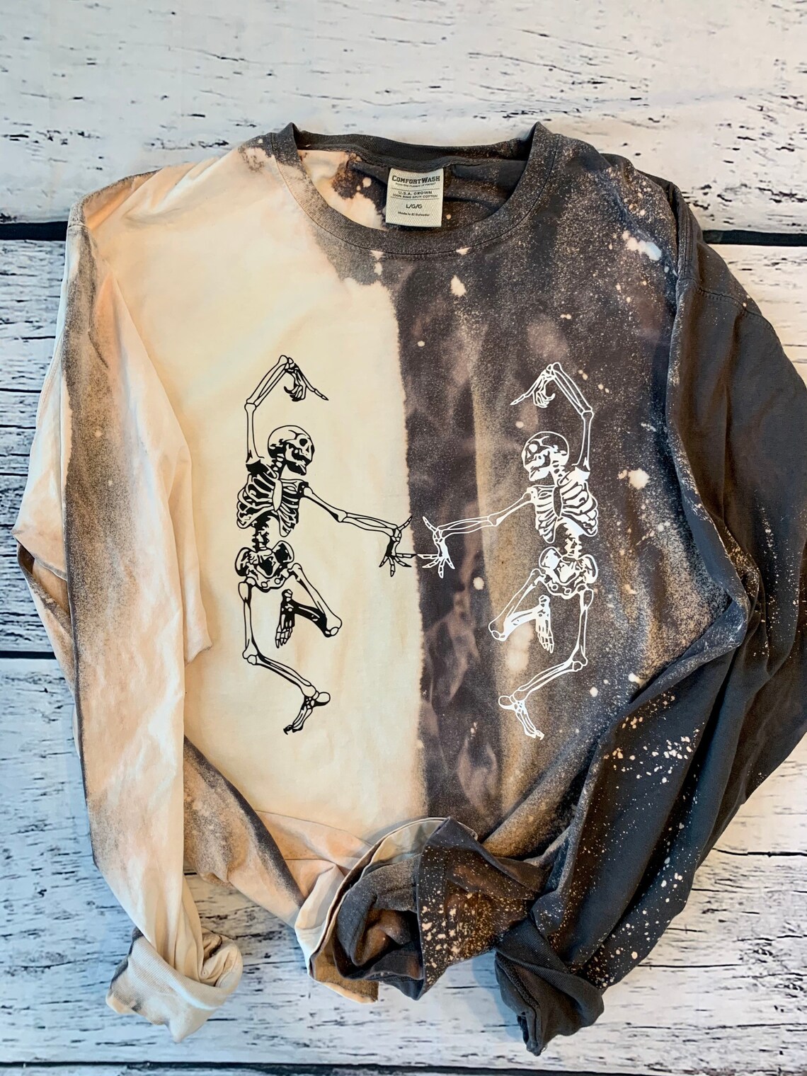 bleach skeleton t shirt