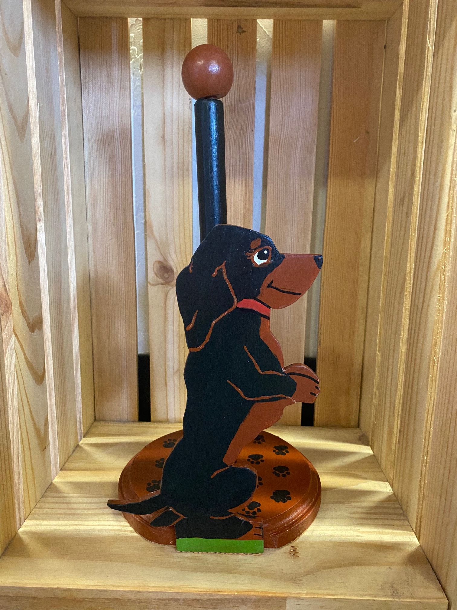 Dachshund Paper Towel Holder main image 1
