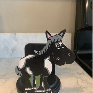 Matching Fun Cute Horse Paper Towel Holder & Horse Napkin Holder image 4