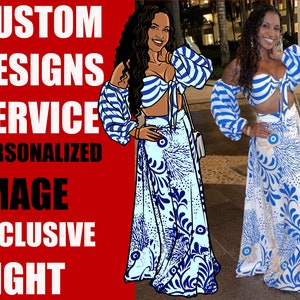 Servicio de diseño gráfico personalizado Servicio de diseño gráfico profesional Experto Diseños personalizados a pedido Retrato de personaje de dibujos animados Logotipo de empresa