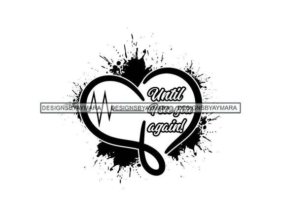 Buy Until I See You Again Heart Shape Dripping Splash Tattoo Heart Online in India - Etsy Buy Until I See You Again Heart Shape Dripping Splash Tattoo Heart Online in India - Etsy