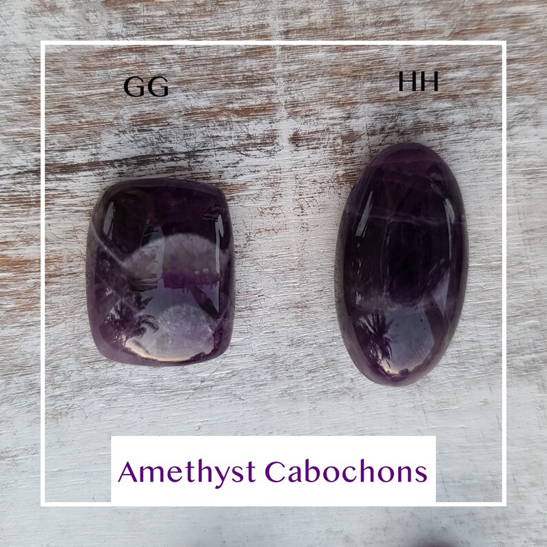 Amethyst Cabochons