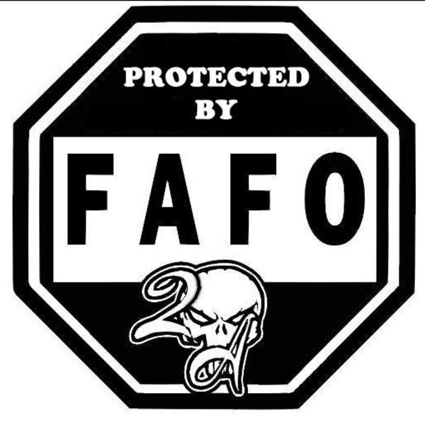 Fafo Orange Decal - Etsy
