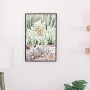 DESERT LANDSCAPE PLANTS - Desert Digital Print, Digital Download, Printable Art, Wall Art, Wall Decor